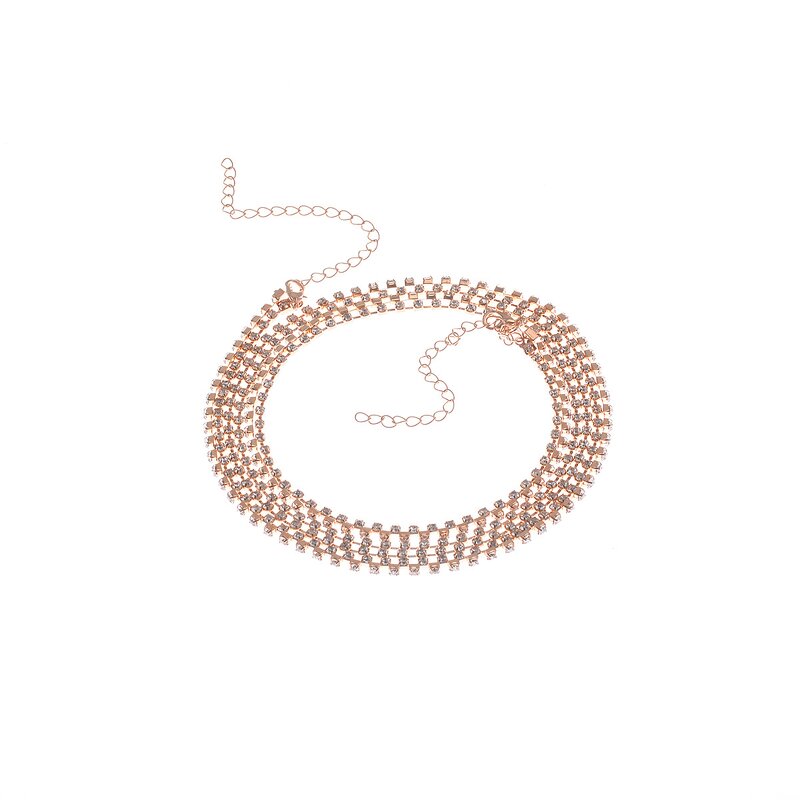 Bra Chain Set Factory - European American Diamond Sexy Body Necklace Claw