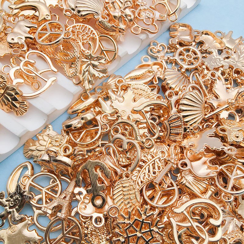 Enamel Charms Factory - Random Mix Drip Oil Cute Flower Animal DIY Bulk