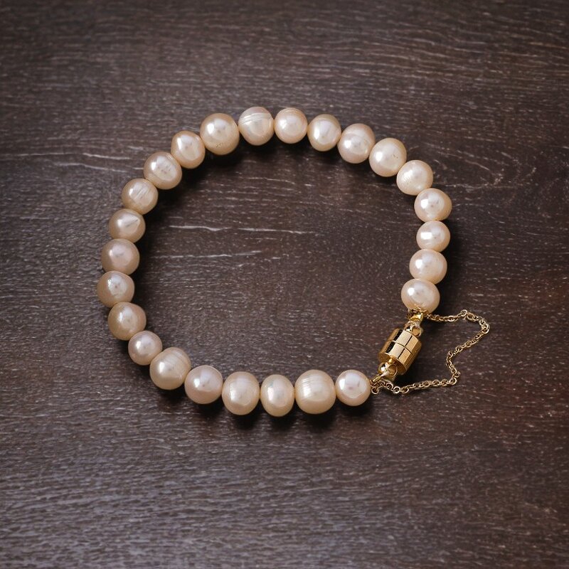 Vintage Bracelet Factory - Wholesale Women's Fashion Beaded Natural Freshwater Pearl