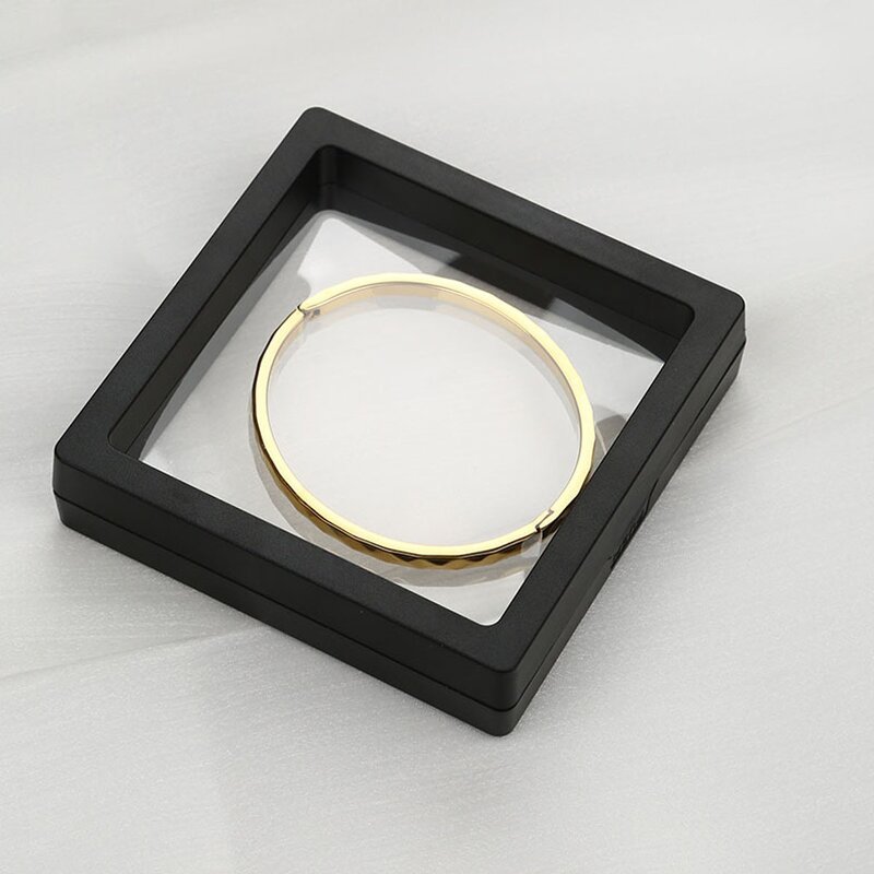 PE Film Jewelry Box Factory - 3D Packaging Case Gemstone Floating Frame Membrane