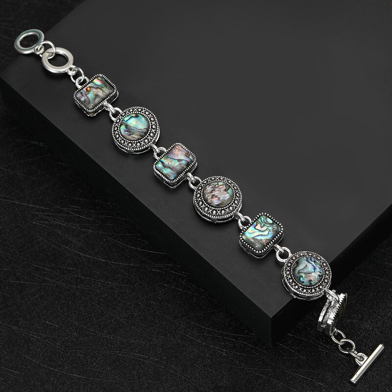 Abalone Shell Bracelet Supplier - Bohemian Wristband Adjustable Chain Women