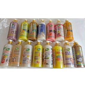 Natural Organic Body Shower Bath Exfoliating Vitamin C  Whitening Nourishing Skin Hydrating Refresh Face & Body Care Shower Gel