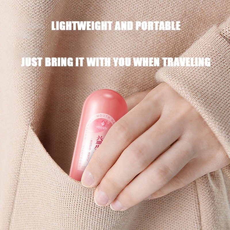 Probiotic Whitening Mouthwash Tablets Oral Hygiene Remove Bad Breath Freshen Mouth Yellow Teeth Whitening Toothpaste Tablets