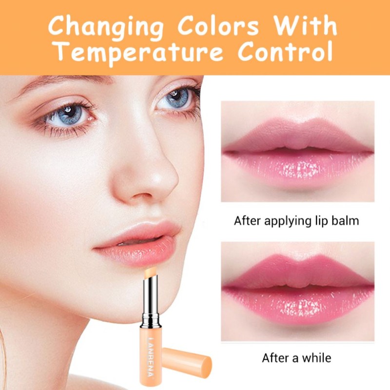 LANBENA Chameleon Color Changing Lip Balm Moisturizing Lip Care Chapstick with Custom Labeling Wholesale