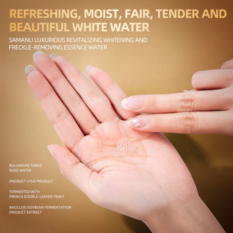 SAMANLI Brightening & Anti-aging Whitening Essence Toner Niacinamide Hyaluronic Acid Brighten Skin Whitening Essence Toner