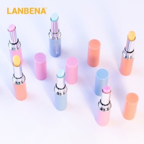LANBENA Lasting Lip Care Serum Moisturizing Color-Changing Lipstick with Extract Lip Primer Liquid Form