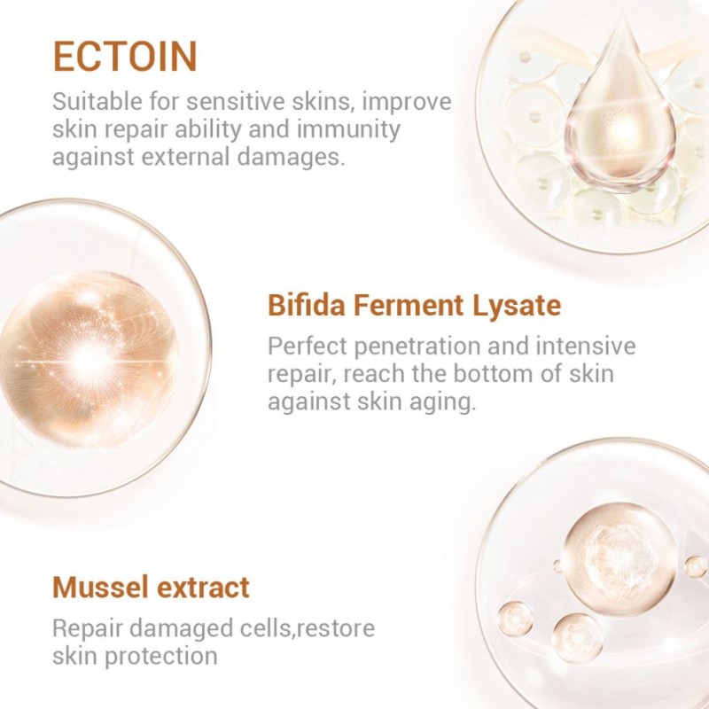 LANBENA Ectoin Eye Serum Anti-Wrinkle Eye Cream Anti-Aging Firming Essence Dark Circles & Fine Lines Removal Eye Cream