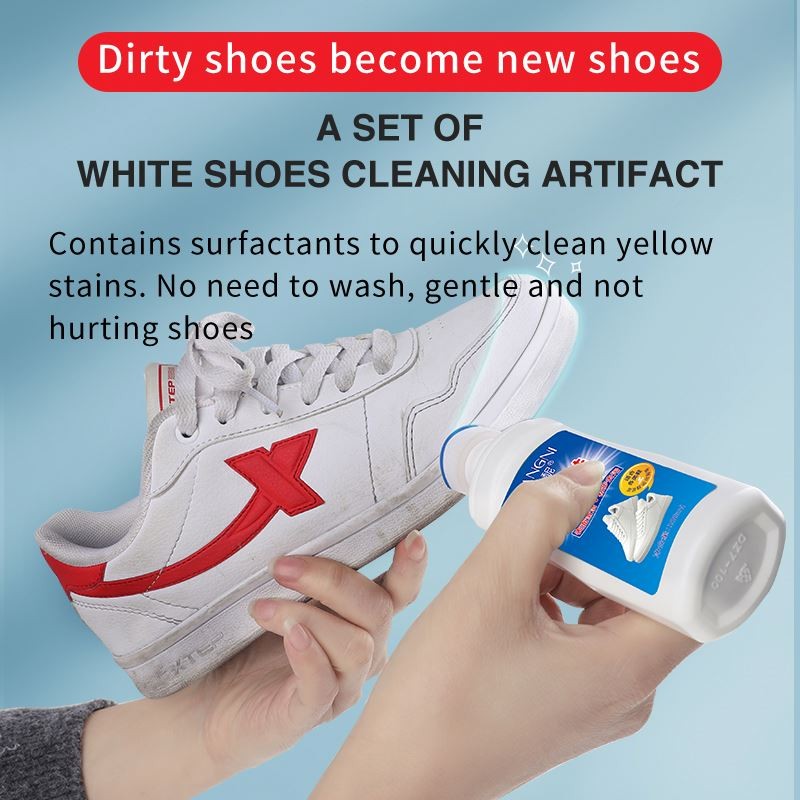 Small White Shoe Whitener Mild Formula Household Product for Removing Stains Stocked  White Shoe Whitener AndCleaners