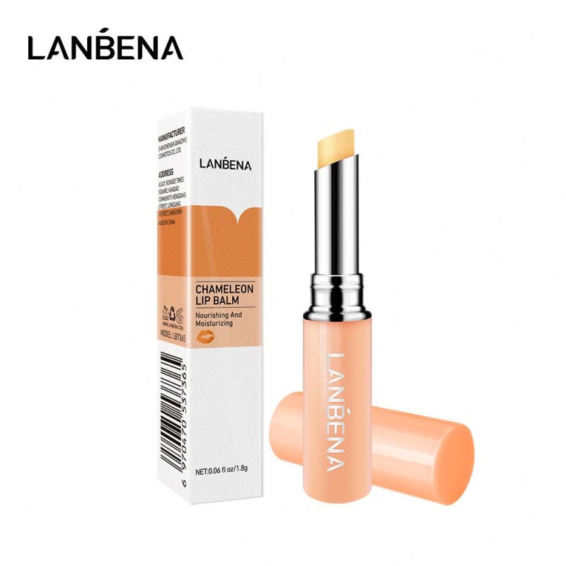 LANBENA Chameleon Color Changing Lip Balm Moisturizing Lip Care Chapstick with Custom Labeling Wholesale
