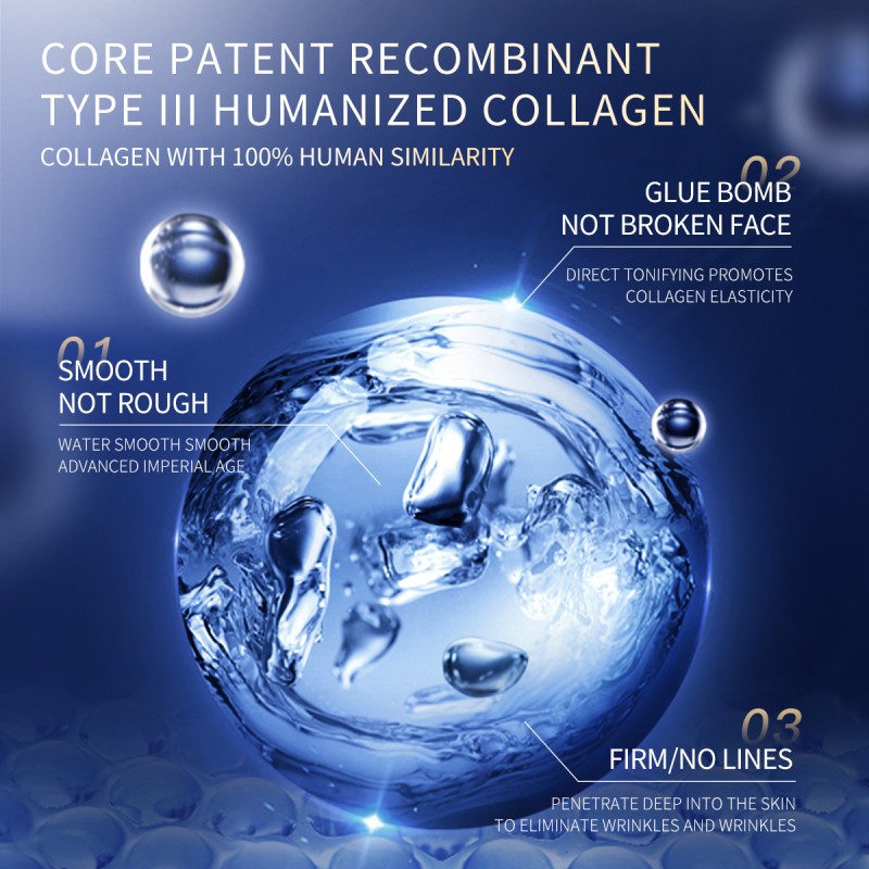 MERCILEN Ginseng Cordyceps Collagen Anti-Aging and Anti-Wrinkle Mask Face Lifting Moisturizing Face Care Whitening Face Mask