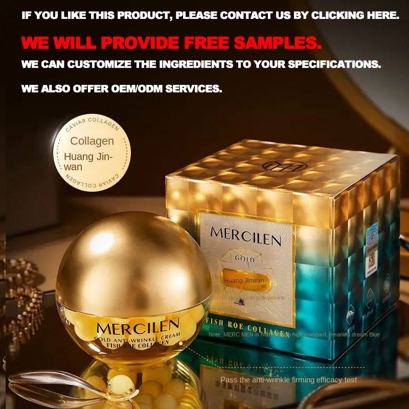 MERCILEN Factory Price Natural Organic Firming Cream Anti-Aging Wrinkle Whitening Collagen Moisturizer for Face Facial Cream