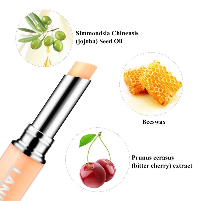 LANBENA Chameleon Color Changing Lip Balm Moisturizing Lip Care Chapstick with Custom Labeling Wholesale