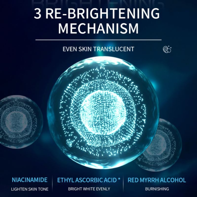 Organic Lightening Face Skin Cream Anti-Aging Moisturizer with Acne Relief Dark Spot Removal and Skin Whitening for Men