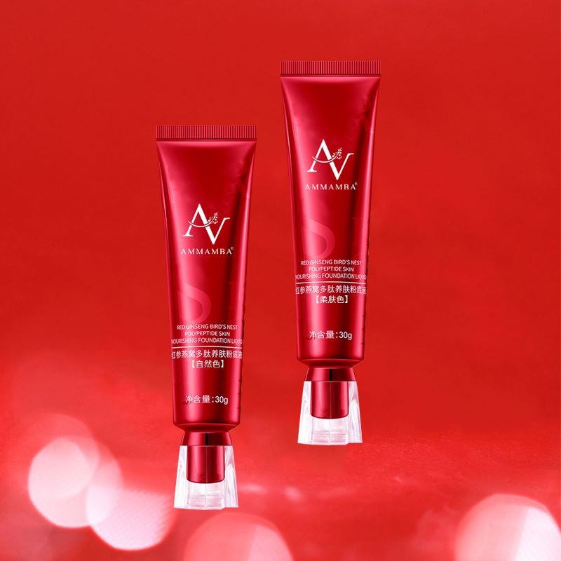 Red Ginseng Concealer Makeup Bright Skin BB Cream CC Cream Whitening and Brightening Isolation Foundation