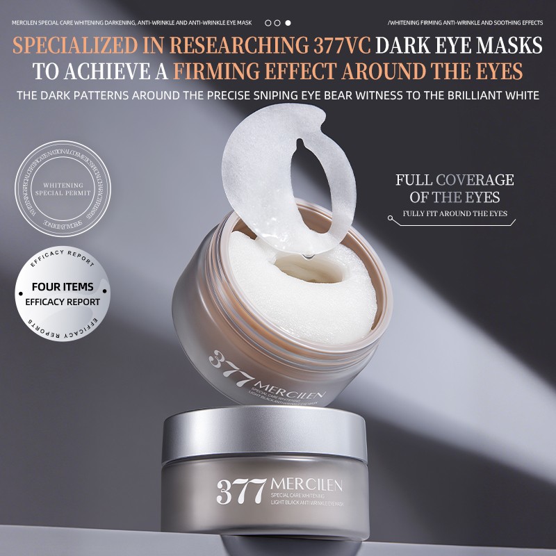 MERCILEN Eye Mask, Anti-wrinkle Whitening Moisturizing  Eye Mask Absorbable Anti-aging Improving Dark Circles Whitening Eye Mask