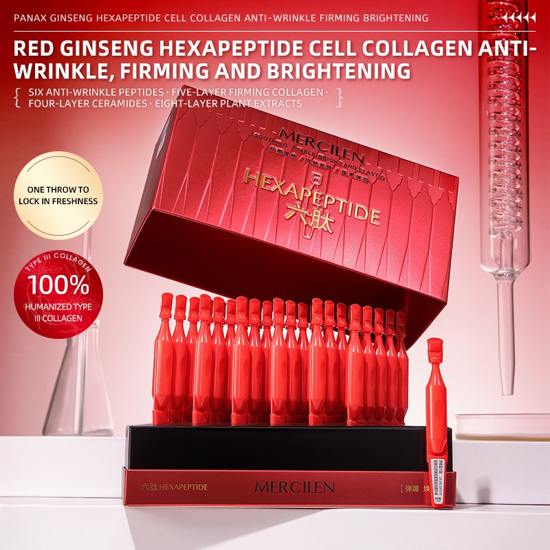 MERCILEN Ampoule Anti-Wrinkle Firming Serum for Aging Moisturizing Brightenin With Hyaluronic Acid Ampoule Skin Care Serum