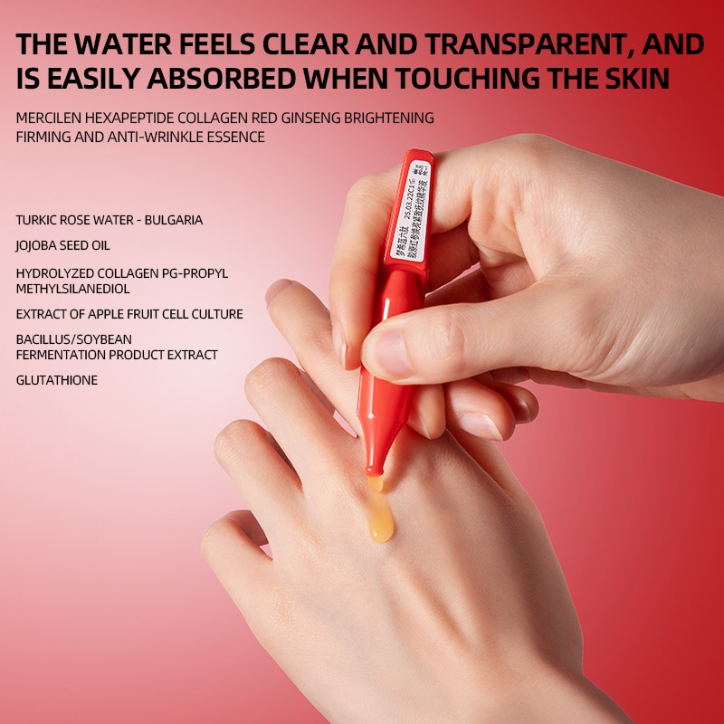 MERCILEN Ampoule Anti-Wrinkle Firming Serum for Aging Moisturizing Brightenin With Hyaluronic Acid Ampoule Skin Care Serum