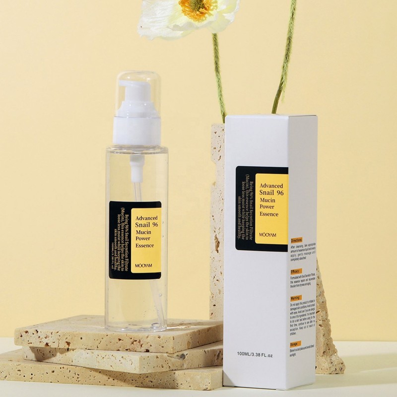 Korean Organic Whitening Moisturizing Repair Snail Mucin Collagen Set for Facial Anti Aging Advanced Snail Mucin Skin Care Set