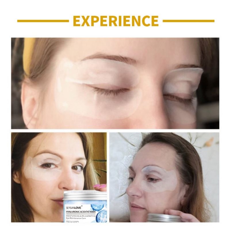 Hot Selling Hyaluronic Acid Eye Mask Vitamin C Retinol Osmanthus Fragrans Sheet Patch Skin Care and Anti-aging Eye Mask