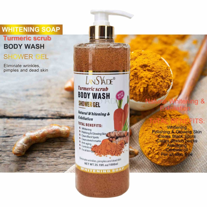 High Quality Body Wash Scrub Shower Gel Exfoliating Whitening Nourishing Skin Hydrating Refresh Body Care Body Wash