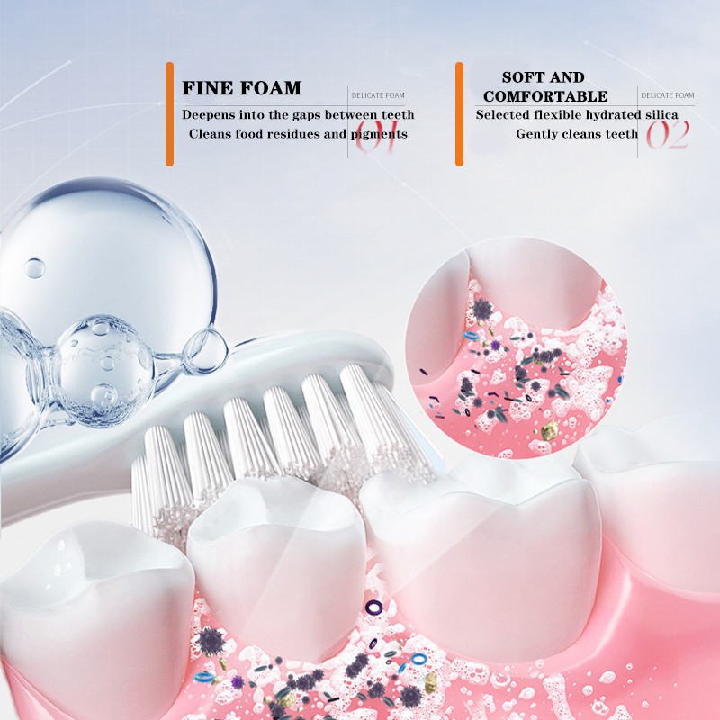 Teeth Whitening Tartar Control Reduces Yellowing Oral Refreshing Promotes Healthy Teeth Prevents Tartar Whitens Teeth Toothpaste