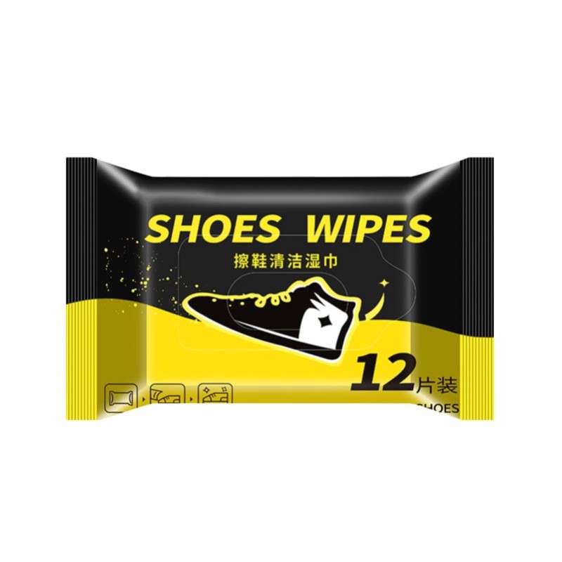 Portable Daily Shoe Cleaning Cleansing Wipes Disposable Quick Clean Sneaker Wipes for Shoes and Sneakers
