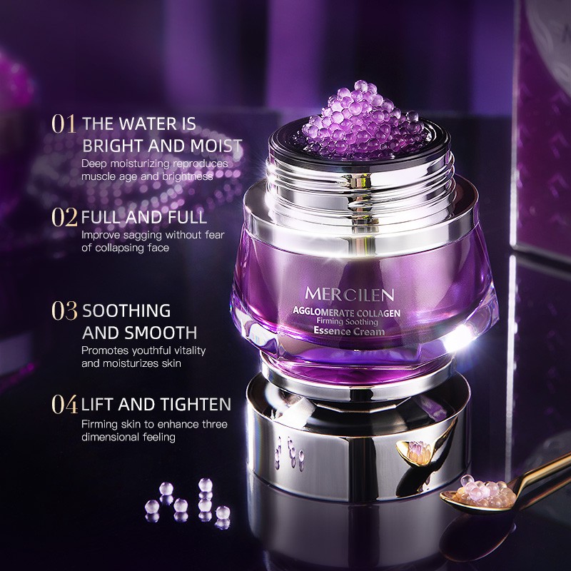 MERCILEN Collagen Firming Anti-aging Face Cream Lotion Moisturizer Organic  Firming Nourishing Skin Care Face Cream