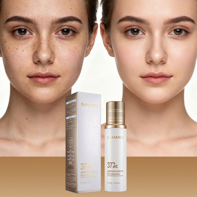 SAMANLI Face Essence Whitening Freckle Removal Anti-Aging Anti-Wrinkle Niacinamide Vitamin E Arbutin Whitening Freckle Serum