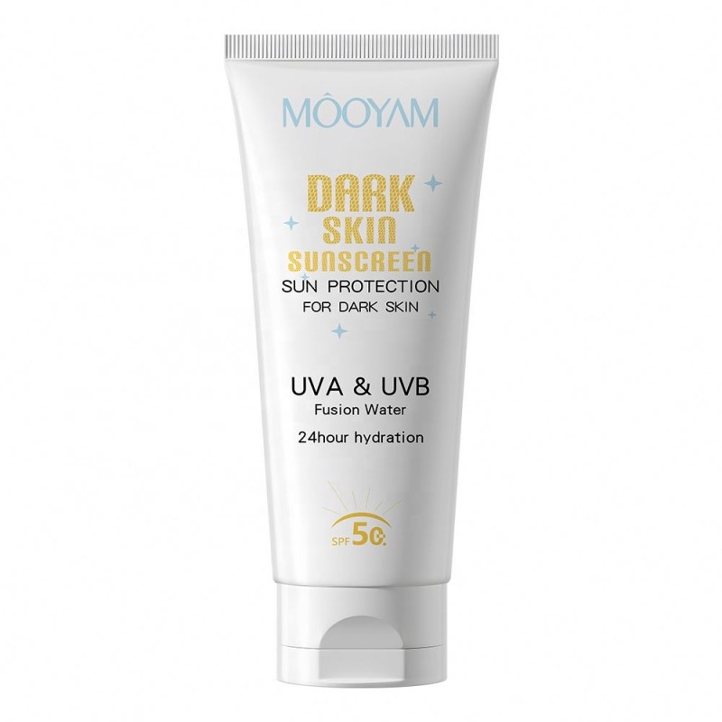 SPF 50 Face Body Sun Screen Cream Moisturizing Lightening Sun Cream UV Sunblock Lotion for Black Skin Sun Screen Cream