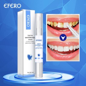 EFERO Professional Teeth Whitening Pen 5ml for Home Use Application on Clean Teeth Natural Tooth Whitening Pen