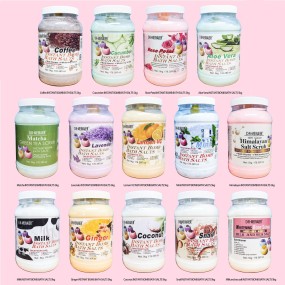 Explosion Petal Bath Salt 5kg Bulk Mineral Body Scrub Instant Soak Powder Nourishing Moisturizing