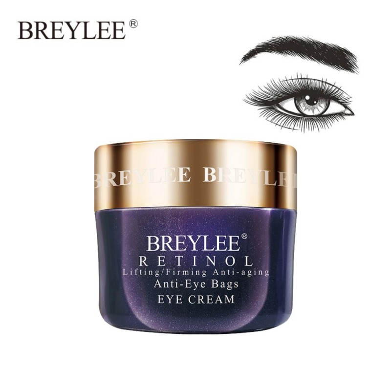 BREYLEE Organic Retinol Firming Lifting Skin Anti Aging Anti Puffiness Eye Cream