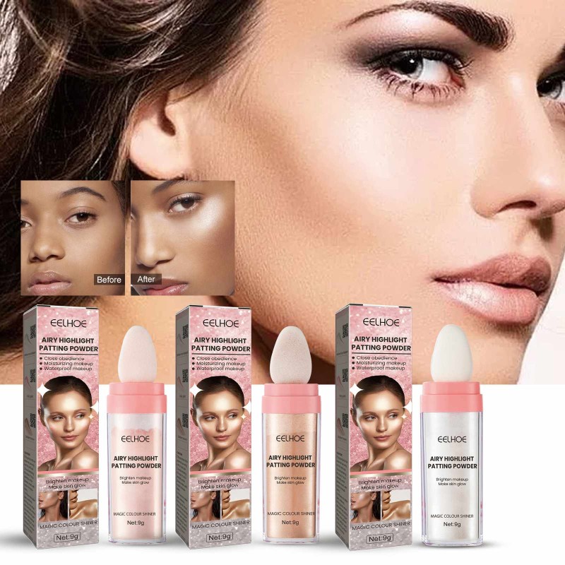 Factory Wholesale Loose High Light Makeup Gold Bronze Long Lasting Private Label Highlighter Powder