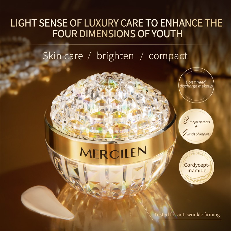 MERCILEN Moisturizer Anti-wrinkle Facial Cream Cordyceps Sinensis Nicotinamide Nourishing Repair Sensitive Collagen Facial Cream