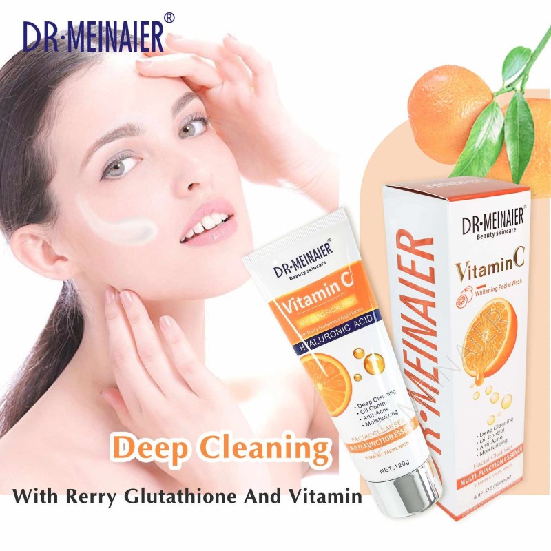 Genuine VC Skincare Series Face Cream Organic Brightening Cleanser Essence Moisturizer  Wholesale