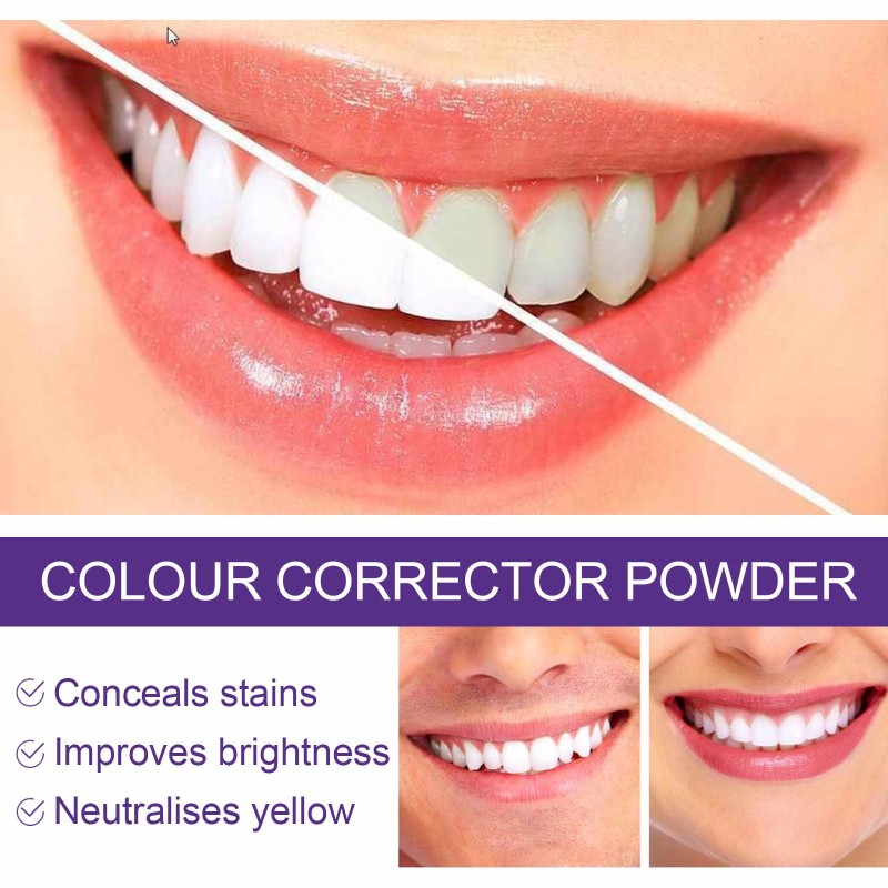 EELHOE Professional Mint Flavored Teeth Whitening Essence Powder Whitening Whitening Multi-Purpose Teeth Whitening Accessories