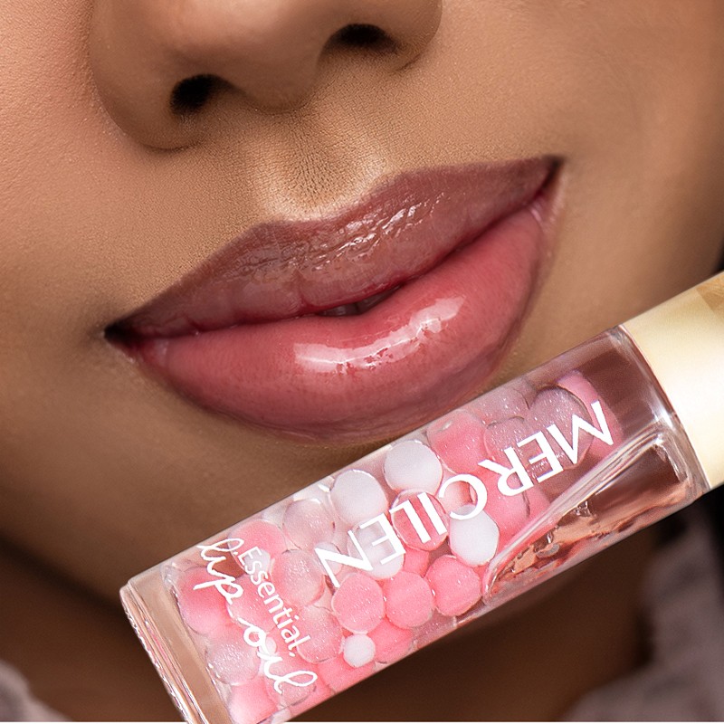 Mercilen Vegan Lip Oil Deep Moisturizing Anti-Wrinkle Lip Repair Essence Nourishing Care That Lightens Lip Lines