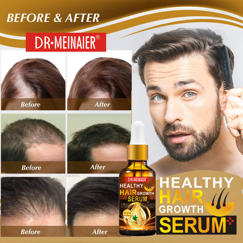 Organic Ginseng Hair Care Oil for Dry Serum Growth Nourishment Repair Moisturization Essential for Frizz Hair Serum Oil