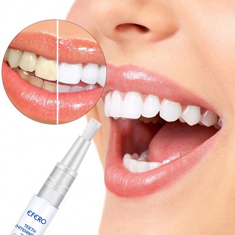 EFERO Professional Teeth Whitening Pen 5ml for Home Use Application on Clean Teeth Natural Tooth Whitening Pen