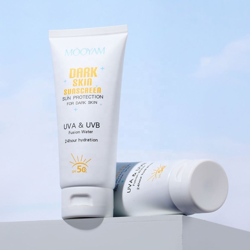 SPF 50 Face Body Sun Screen Cream Moisturizing Lightening Sun Cream UV Sunblock Lotion for Black Skin Sun Screen Cream