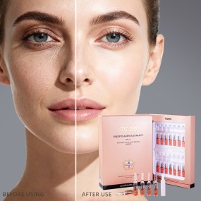 Facial Ampoule Serum Hyaluronic Acid Based Hydrating Whitening Nourish Serum Natural Anti-Aging Repair Face Skin Care Serum