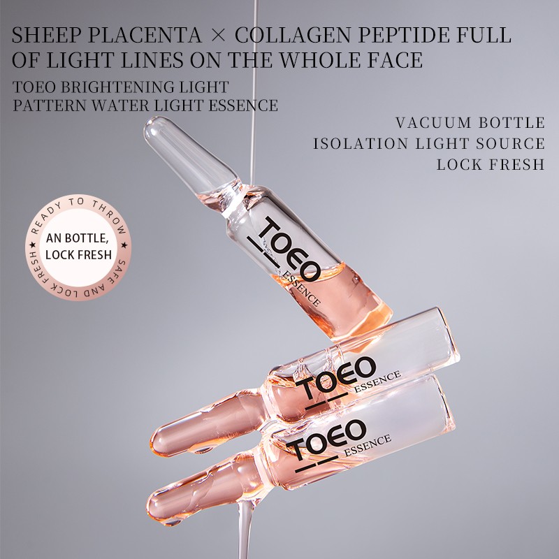 Facial Ampoule Serum Hyaluronic Acid Based Hydrating Whitening Nourish Serum Natural Anti-Aging Repair Face Skin Care Serum