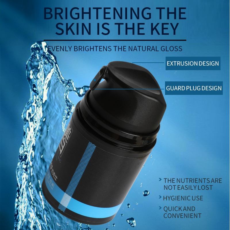 Organic Lightening Face Skin Cream Anti-Aging Moisturizer with Acne Relief Dark Spot Removal and Skin Whitening for Men