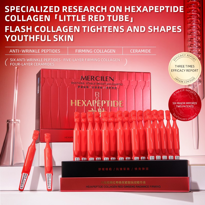 MERCILEN Ampoule Anti-Wrinkle Firming Serum for Aging Moisturizing Brightenin With Hyaluronic Acid Ampoule Skin Care Serum