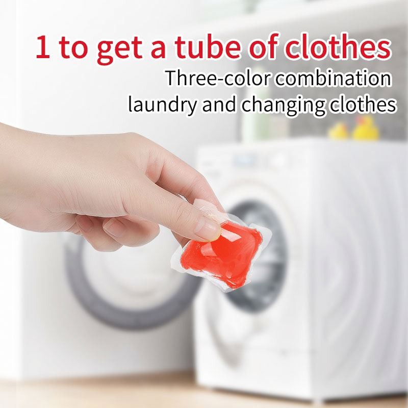 Laundry Detergent Pod Capsule Eco Friendly Cleaning Products Washing Powder Bulk Laundry Detergent Laundry Gel Beads