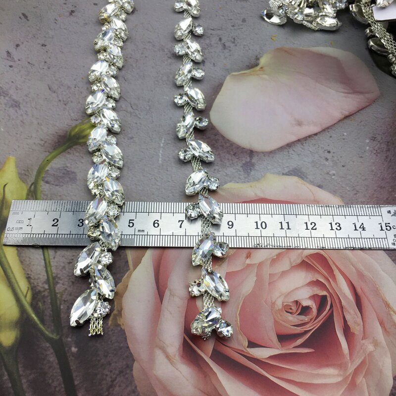 Rhinestone Decal Factory - Custom Wedding Dress Belt