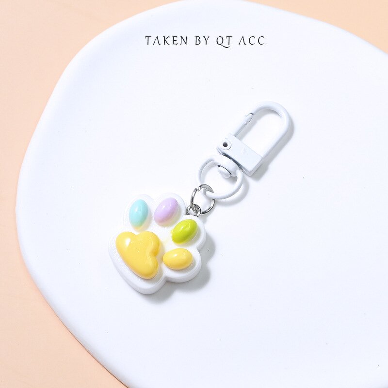 Plastic Keychain Factory - Cartoon Cat Claw Keychain