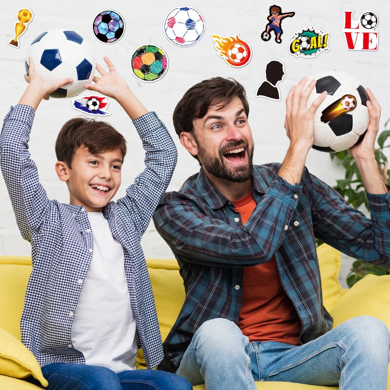 Football Sticker Factory - Waterproof Vinyl Stickers