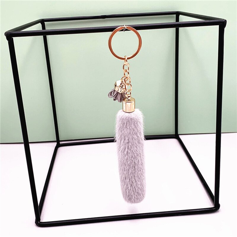 Tassel Keychain Factory - Fuzzy Car Keychain Pendant