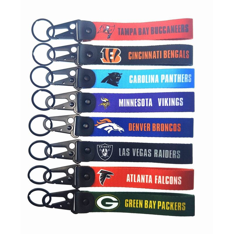 Sports Lanyard Factory - NFL Football Wrist Strap